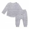 Outlet 😀 Little Millie Heather Gray Long-Sleeve Top & Joggers - Infant & Toddler For Kids 🎁