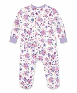 Discount π₯° Little Millie White & Lilac Meadow Flower Ruffle-Accent Footie - Infant For Baby & Maternity π€© 5 Discount π₯° Little Millie White & Lilac Meadow Flower Ruffle-Accent Footie - Infant For Baby & Maternity π€© -Little Millie-shop zu107500529 alt 2 tm1660237926