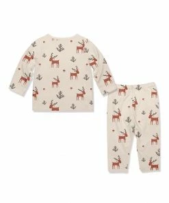Best deal π Little Millie Tan Woodland Reindeer Long-Sleeve Top & Pants - Infant & Toddler For Kids π 5 Best deal π Little Millie Tan Woodland Reindeer Long-Sleeve Top & Pants - Infant & Toddler For Kids π -Little Millie-shop zu107507246 alt 2 tm1662058957