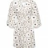 Wholesale 🎁 Little Millie Ecru & White Floral Robe - 👩 Women 🥰