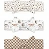 Flash Sale 🔔 Little Millie White & Brown Woodland Bow Soft Headband For Baby & Maternity 👍