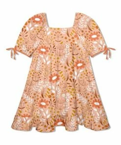Best Sale π Millie Loves Lily Peach Floral Fantasia Ruffle-Hem Puff-Sleeve π Dress - π§ Girls For Kids β 5 Best Sale π Millie Loves Lily Peach Floral Fantasia Ruffle-Hem Puff-Sleeve π Dress - π§ Girls For Kids β -Little Millie-shop zu107722865 alt 2 tm1659033381