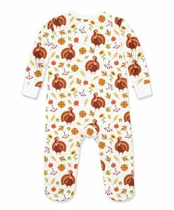 New π Little Millie White & Brown Twila Turkey Footie - Infant For Baby & Maternity π 5 New π Little Millie White & Brown Twila Turkey Footie - Infant For Baby & Maternity π -Little Millie-shop zu107797725 alt 2 tm1661798731