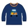 Coupon 🧨 Millie & Maxx Navy Pumpkin Truck Long-Sleeve Crewneck Tee - Boys For Kids ✨