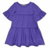 Cheap 🛒 Simply Millie By Millie Loves Lily Blue Iris Trumpet-Sleeve Tiered A-Line 👗 Dress - Infant, Toddler & 👧 Girls For Kids 🌟