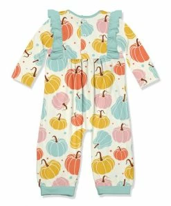 Outlet π― Little Millie Cream & Pink Pumpkins Of All Colors Ruffle-Trim Playsuit - Infant For Kids π 7 Outlet π― Little Millie Cream & Pink Pumpkins Of All Colors Ruffle-Trim Playsuit - Infant For Kids π -Little Millie-shop zu107837100 alt 3 tm1659373801