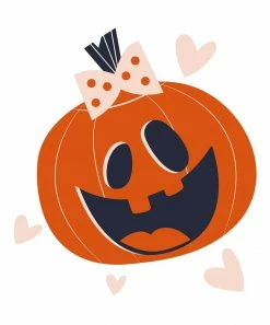 Cheapest 😉 Millie Loves Lily Cream & Orange Pumpkin Face Ruffle Long-Sleeve Hi-Low Top - 👧 Girls For Kids 🤩 -Little Millie-shop zu107872597 alt 2 tm1661366588