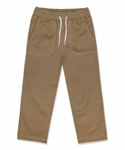 Promo ⌛ Millie & Maxx Khaki Pocket Drawstring Pants - Infant, Toddler & Boys For Kids ✔️