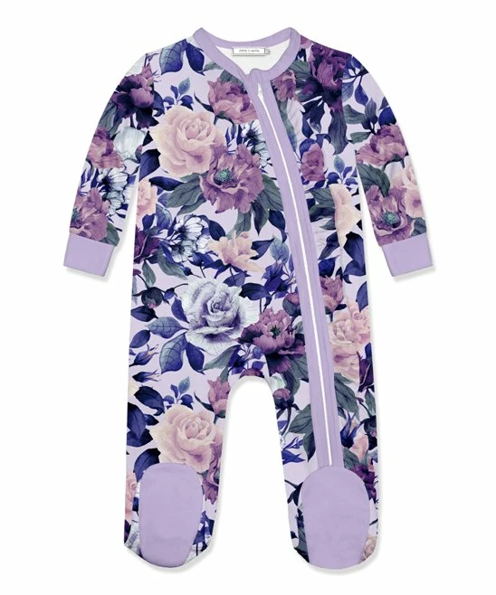 Budget π― Little Millie Purple Fame Floral Ruffle-Trim Footie - Infant For Baby & Maternity β 1 Budget π― Little Millie Purple Fame Floral Ruffle-Trim Footie - Infant For Baby & Maternity β