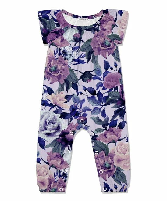 Best Sale π€© Little Millie Purple & Blush Fame Floral Cap-Sleeve Playsuit - Infant & Toddler For Kids β€οΈ 1 Best Sale π€© Little Millie Purple & Blush Fame Floral Cap-Sleeve Playsuit - Infant & Toddler For Kids β€οΈ