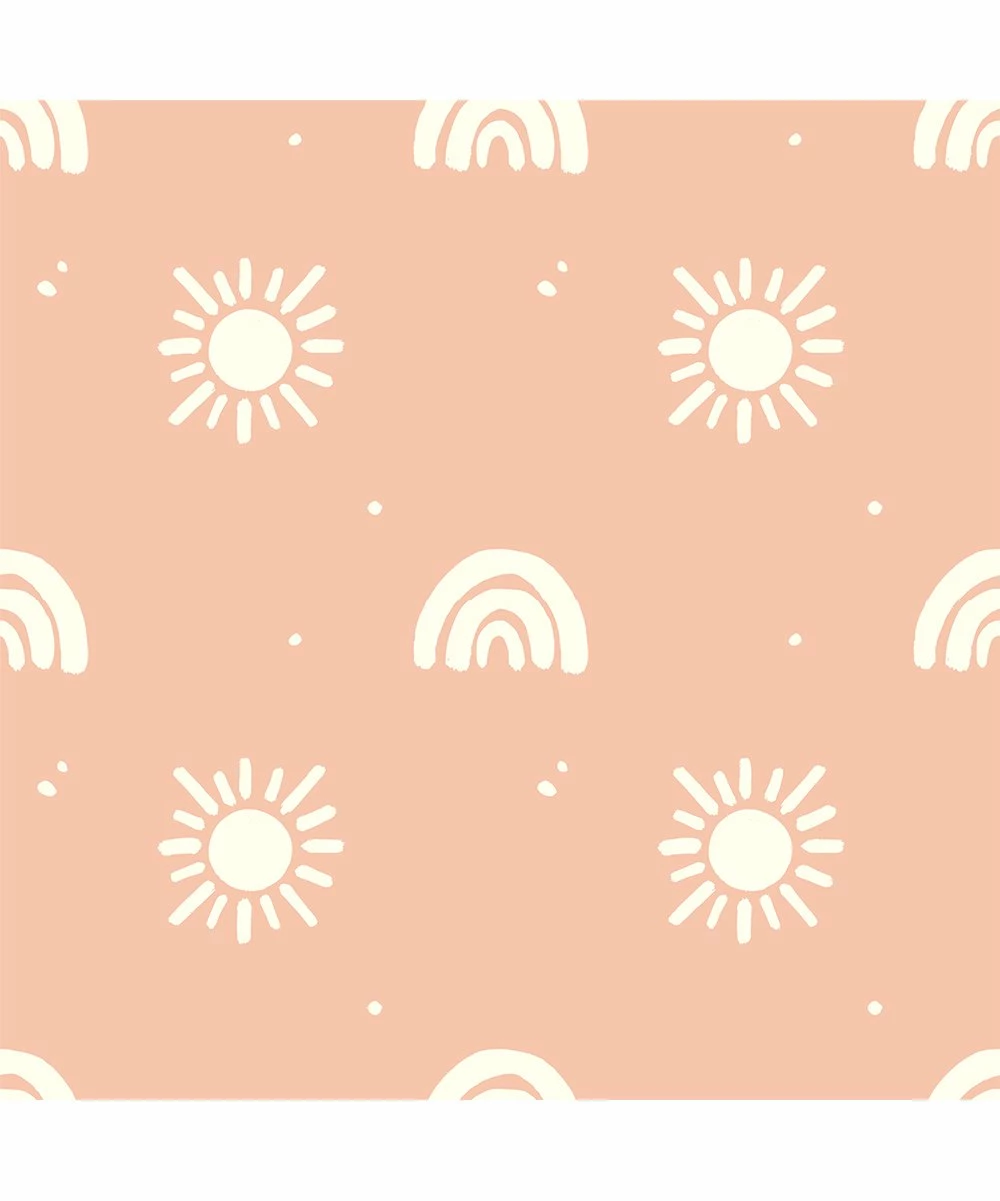 Brand new π₯° Little Millie Peach & Cream Celestial Sky Cap-Sleeve Playsuit - Infant For Kids π 2 Brand new π₯° Little Millie Peach & Cream Celestial Sky Cap-Sleeve Playsuit - Infant For Kids π - Image 2