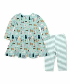Flash Sale π₯° Little Millie Mint πΆ Doggy πΆ Dog Babydoll π Dress & Leggings - Infant & Toddler For Kids π₯° 5 Flash Sale π₯° Little Millie Mint πΆ Doggy πΆ Dog Babydoll π Dress & Leggings - Infant & Toddler For Kids π₯° -Little Millie-shop zu108133481 alt 2 tm1660330967