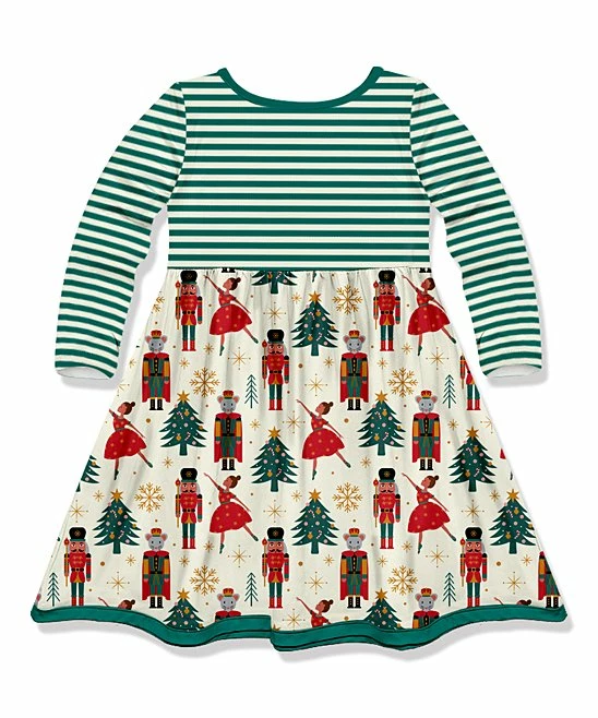 Buy β Millie Loves Lily Cream Nutcracker Dance Pocket A-Line π Dress - Toddler For Kids π€© 3 Buy β Millie Loves Lily Cream Nutcracker Dance Pocket A-Line π Dress - Toddler For Kids π€© - Image 3