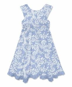 Discount π₯ Millie Loves Lily Periwinkle & White Vine Floral Bow Ruffle-Hem Angel-Sleeve π Dress - Toddler & π§ Girls For Kids π 5 Discount π₯ Millie Loves Lily Periwinkle & White Vine Floral Bow Ruffle-Hem Angel-Sleeve π Dress - Toddler & π§ Girls For Kids π -Little Millie-shop zu108304724 alt 2 tm1665506249