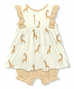 Top 10 π€© Little Millie Cream & Yellow Jerri Giraffe Bubble Romper - Infant & Toddler For Kids π₯ 5 Top 10 π€© Little Millie Cream & Yellow Jerri Giraffe Bubble Romper - Infant & Toddler For Kids π₯ -Little Millie-shop zu108372172 alt 2 tm1663693672