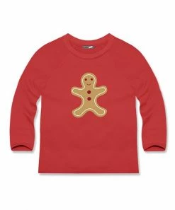Outlet 😉 Millie & Maxx Red Gingerbread Raglan Tee - Toddler & Boys For Kids ❤️