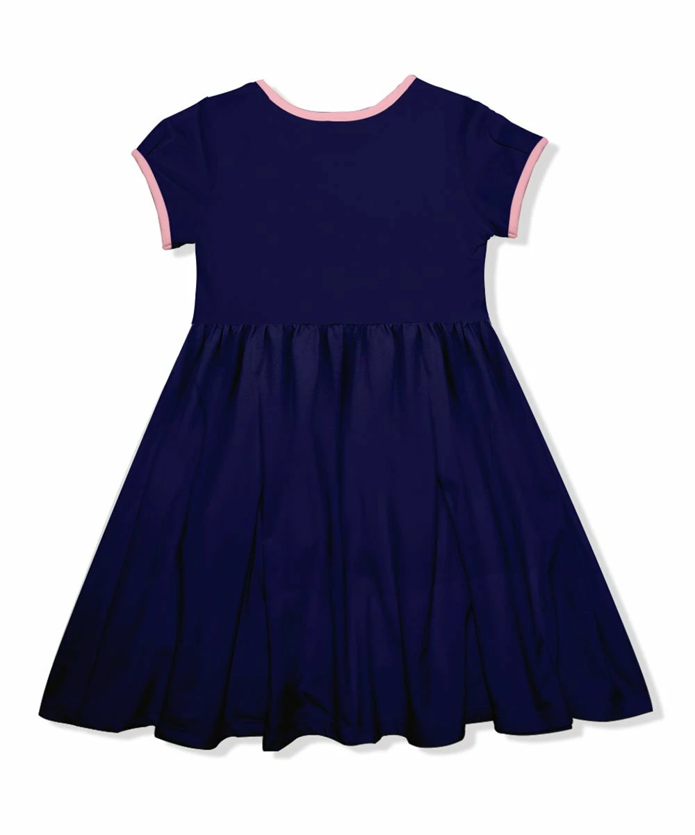 Cheap π Millie Loves Lily Navy Nutcracker Dreams Bow-Accent Cap-Sleeve A-Line π Dress - Toddler & π§ Girls For Kids π 2 Cheap π Millie Loves Lily Navy Nutcracker Dreams Bow-Accent Cap-Sleeve A-Line π Dress - Toddler & π§ Girls For Kids π - Image 2