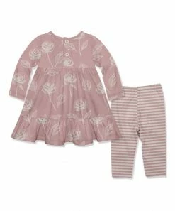 Cheap π Little Millie Mauve Floral Sketch Babydoll π Dress & Mauve Stripe Leggings - Infant & Toddler For Kids π 5 Cheap π Little Millie Mauve Floral Sketch Babydoll π Dress & Mauve Stripe Leggings - Infant & Toddler For Kids π -Little Millie-shop zu109037676 alt 2 tm1663698480