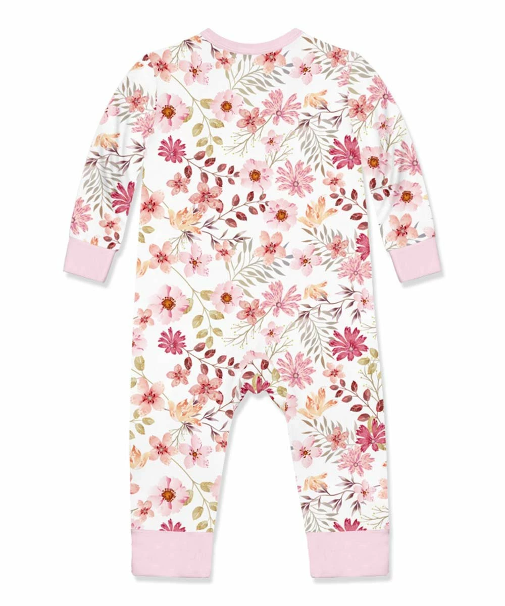 Brand new π Little Millie White & Pink Floral Breeze Zip-Up Playsuit - Infant For Baby & Maternity 𧨠3 Brand new π Little Millie White & Pink Floral Breeze Zip-Up Playsuit - Infant For Baby & Maternity 𧨠- Image 3