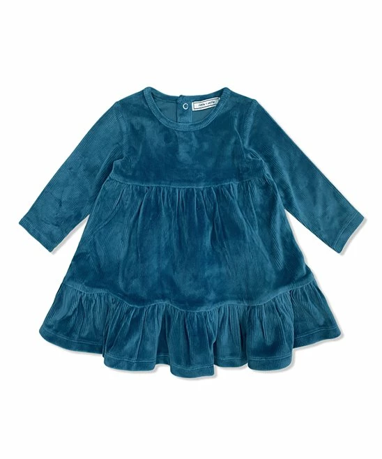 Flash Sale β Little Millie Midnight Velour Tiered Babydoll π Dress - Infant & Toddler For Kids β 1 Flash Sale β Little Millie Midnight Velour Tiered Babydoll π Dress - Infant & Toddler For Kids β
