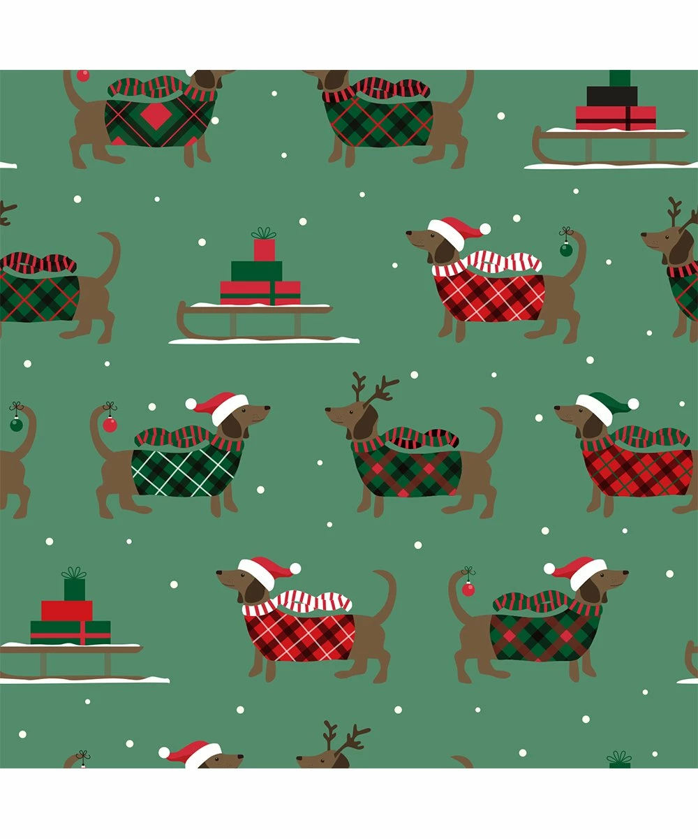 Brand new π Millie & Maxx Green & Red πΆ Doggie π Christmas Long-Sleeve Button-Up - Boys For Kids π€© 2 Brand new π Millie & Maxx Green & Red πΆ Doggie π Christmas Long-Sleeve Button-Up - Boys For Kids π€© - Image 2