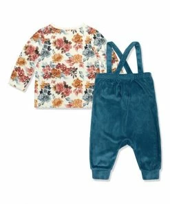Cheap π Little Millie Cream Autumn Florals Tee & Midnight Velour Ruffle Overalls - Infant & Toddler For Kids π 5 Cheap π Little Millie Cream Autumn Florals Tee & Midnight Velour Ruffle Overalls - Infant & Toddler For Kids π -Little Millie-shop zu109418650 alt 2 tm1665585714