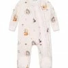 Cheapest 😀 Little Millie Light Pink Animal Zoo Ruffle-Trim Footie - Infant For Baby & Maternity ✨