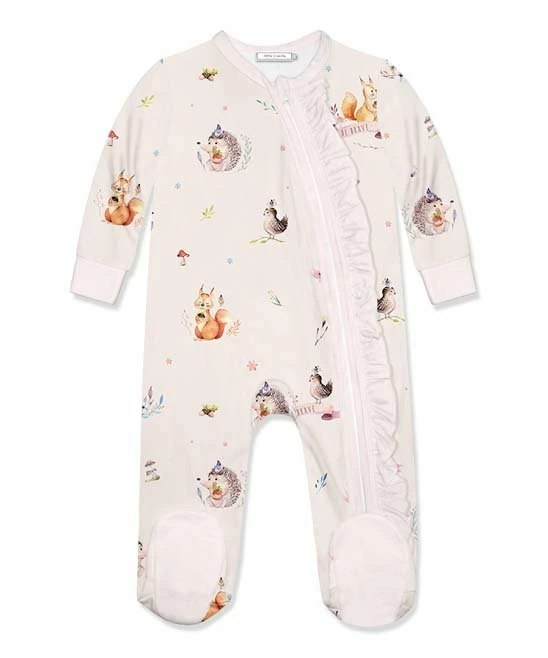 Cheapest π Little Millie Light Pink Animal Zoo Ruffle-Trim Footie - Infant For Baby & Maternity β¨ 1 Cheapest π Little Millie Light Pink Animal Zoo Ruffle-Trim Footie - Infant For Baby & Maternity β¨