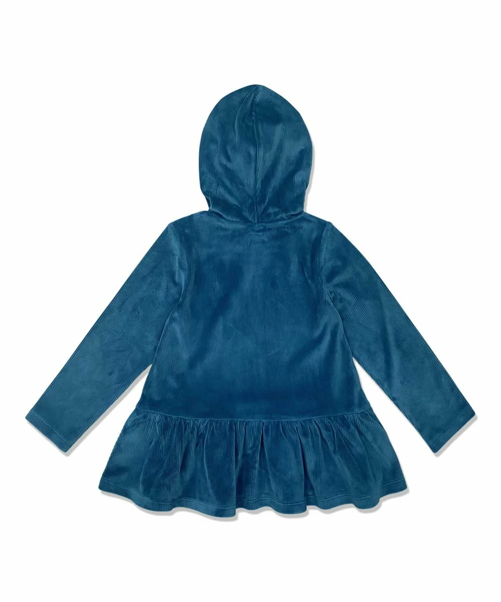 Buy 𧨠Simply Millie By Millie Loves Lily Midnight Ruffle-Hem Velour Hooded Tunic - Infant, Toddler & π§ Girls For Kids βοΈ 2 Buy 𧨠Simply Millie By Millie Loves Lily Midnight Ruffle-Hem Velour Hooded Tunic - Infant, Toddler & π§ Girls For Kids βοΈ - Image 2