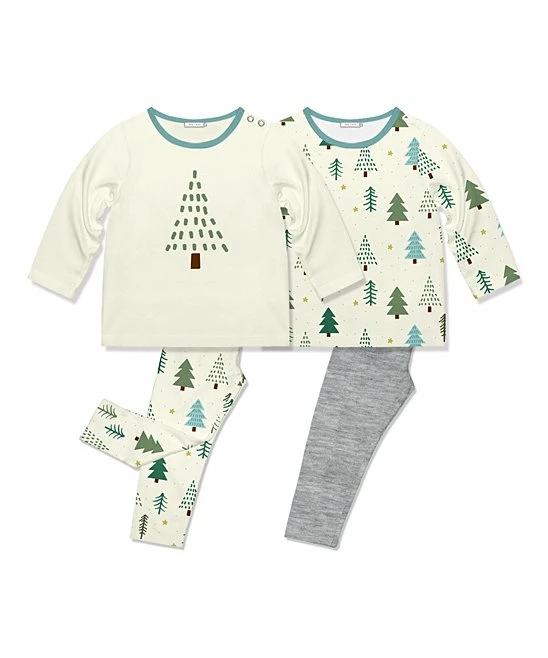 Best Sale π Little Millie Cream Forest Long-Sleeve Tee Set - Infant & Toddler For Kids π₯° 1 Best Sale π Little Millie Cream Forest Long-Sleeve Tee Set - Infant & Toddler For Kids π₯°