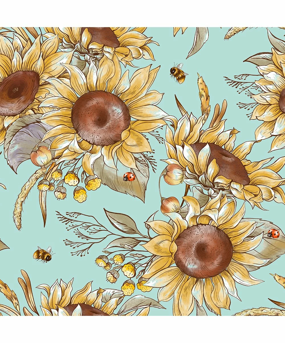 Best deal π Millie Loves Lily Mint Sunflower & Ladybug Bow-Waist Cap-Sleeve A-Line π Dress - Infant, Toddler & π§ Girls For Kids β 2 Best deal π Millie Loves Lily Mint Sunflower & Ladybug Bow-Waist Cap-Sleeve A-Line π Dress - Infant, Toddler & π§ Girls For Kids β - Image 2