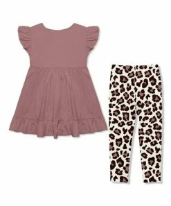 Flash Sale βοΈ Millie Loves Lily Nostalgia Rose Angel-Sleeve Babydoll Top & Simply Leopard Leggings - Infant, Toddler & π§ Girls For Kids π 5 Flash Sale βοΈ Millie Loves Lily Nostalgia Rose Angel-Sleeve Babydoll Top & Simply Leopard Leggings - Infant, Toddler & π§ Girls For Kids π -Little Millie-shop zu110531052 alt 2 tm1668452716