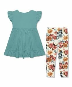 Best deal π Millie Loves Lily Nile Blue Angel-Sleeve Babydoll Top & Autumn Florals Leggings - Infant, Toddler & π§ Girls For Kids βοΈ 5 Best deal π Millie Loves Lily Nile Blue Angel-Sleeve Babydoll Top & Autumn Florals Leggings - Infant, Toddler & π§ Girls For Kids βοΈ -Little Millie-shop zu110531198 alt 2 tm1668453079