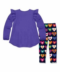 Top 10 β¨ Millie Loves Lily Blue Iris Ruffle Long-Sleeve Hi-Low Top & Graphic Hearts Leggings - Infant, Toddler & π§ Girls For Kids βοΈ 7 Top 10 β¨ Millie Loves Lily Blue Iris Ruffle Long-Sleeve Hi-Low Top & Graphic Hearts Leggings - Infant, Toddler & π§ Girls For Kids βοΈ -Little Millie-shop zu110531363 alt 3 tm1668453079