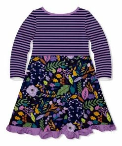 Budget π€© Millie Loves Lily Navy & Purple Winter Foliage Button-Front π Dress - Infant, Toddler & π§ Girls For Kids β 5 Budget π€© Millie Loves Lily Navy & Purple Winter Foliage Button-Front π Dress - Infant, Toddler & π§ Girls For Kids β -Little Millie-shop zu110541792 alt 2 tm1668453079