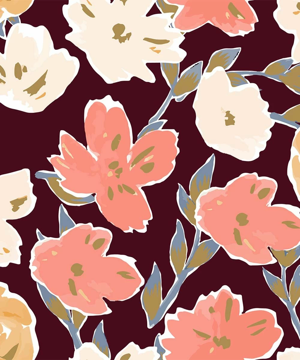 Promo π Millie Loves Lily Plum Floral Graphic Ruffle Chiffon Angel-Sleeve π Dress - Infant, Toddler & π§ Girls For Kids π 2 Promo π Millie Loves Lily Plum Floral Graphic Ruffle Chiffon Angel-Sleeve π Dress - Infant, Toddler & π§ Girls For Kids π - Image 2