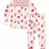Brand new ⭐ Millie Loves Lily Light Pink Valentine Treats Pajama Set - Infant, Toddler & 👧 Girls For Kids 😍