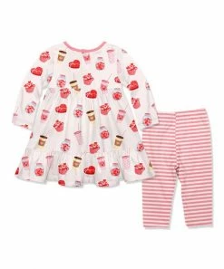Top 10 π€© Little Millie Light Pink Valentine Treats Long-Sleeve Babydoll π Dress & Pink Stripe Leggings - Infant & Toddler For Kids π 5 Top 10 π€© Little Millie Light Pink Valentine Treats Long-Sleeve Babydoll π Dress & Pink Stripe Leggings - Infant & Toddler For Kids π -Little Millie-shop zu110607131 alt 2 tm1668719415