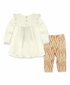 Top 10 π― Little Millie Cream Ruffle A-Line π Dress & Rust Zebra Leggings - Infant & Toddler For Kids 𧨠5 Top 10 π― Little Millie Cream Ruffle A-Line π Dress & Rust Zebra Leggings - Infant & Toddler For Kids 𧨠-Little Millie-shop zu110607260 alt 2 tm1668719415