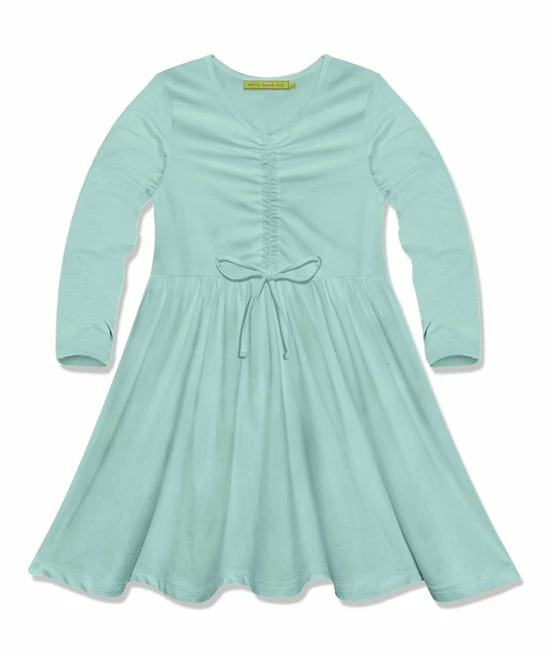 Best deal π Simply Millie By Millie Loves Lily Mint Bow-Accent Long-Sleeve A-Line π Dress - Infant, Toddler & π§ Girls For Kids π 1 Best deal π Simply Millie By Millie Loves Lily Mint Bow-Accent Long-Sleeve A-Line π Dress - Infant, Toddler & π§ Girls For Kids π