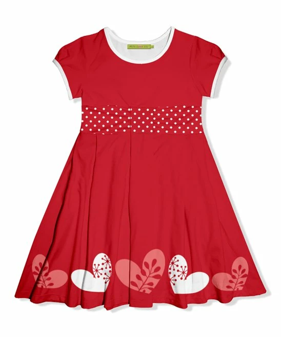 Promo π― Millie Loves Lily Red & White Hearts Flat-Bow Belt Cap-Sleeve π Dress - Infant, Toddler & π§ Girls For Kids π€© 1 Promo π― Millie Loves Lily Red & White Hearts Flat-Bow Belt Cap-Sleeve π Dress - Infant, Toddler & π§ Girls For Kids π€©
