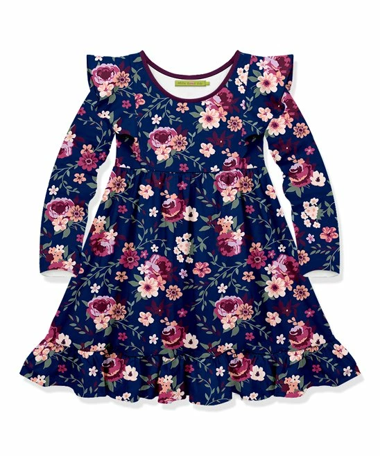 Wholesale 𧨠Millie Loves Lily Pink & Navy Willow Floral Long-Sleeve A-Line π Dress - Infant, Toddler & π§ Girls For Kids βοΈ 1 Wholesale 𧨠Millie Loves Lily Pink & Navy Willow Floral Long-Sleeve A-Line π Dress - Infant, Toddler & π§ Girls For Kids βοΈ