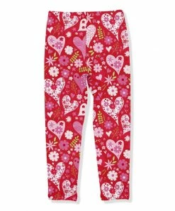 New π Millie Loves Lily Pink & Red Hearts & Flowers Leggings - Infant, Toddler & π§ Girls For Kids π 5 New π Millie Loves Lily Pink & Red Hearts & Flowers Leggings - Infant, Toddler & π§ Girls For Kids π -Little Millie-shop zu110863592 alt 2 tm1669666846