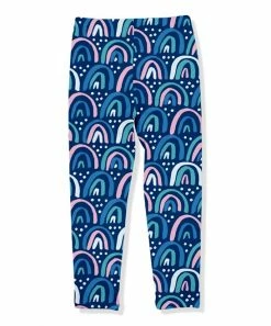 Cheap ❤️ Millie Loves Lily Navy & Pink Rainbow Rounds Fleece-Lined Leggings - Infant, Toddler & 👧 Girls For Kids 🥰 -Little Millie-shop zu111026260 alt 2 tm1669758541