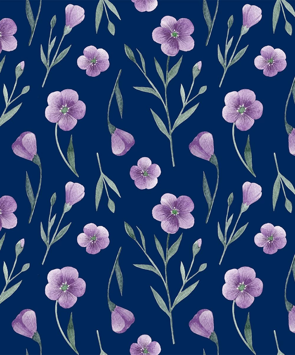 Promo βοΈ Millie Loves Lily Navy & Purple Petals Fleece-Lined Leggings - Infant, Toddler & π§ Girls For Kids π₯ 2 Promo βοΈ Millie Loves Lily Navy & Purple Petals Fleece-Lined Leggings - Infant, Toddler & π§ Girls For Kids π₯ - Image 2