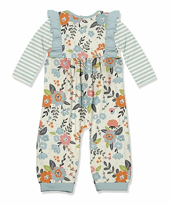 Best reviews of β Little Millie Ecru Tiffany Floral Ruffle-Trim Playsuit - Infant & Toddler For Kids π 2 Best reviews of β Little Millie Ecru Tiffany Floral Ruffle-Trim Playsuit - Infant & Toddler For Kids π - Image 2