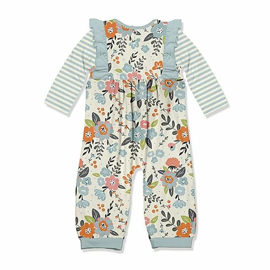 Best deal π Little Millie Ecru Tiffany Floral Ruffle-Trim Playsuit - Infant For Baby & Maternity β¨ 2 Best deal π Little Millie Ecru Tiffany Floral Ruffle-Trim Playsuit - Infant For Baby & Maternity β¨ - Image 2