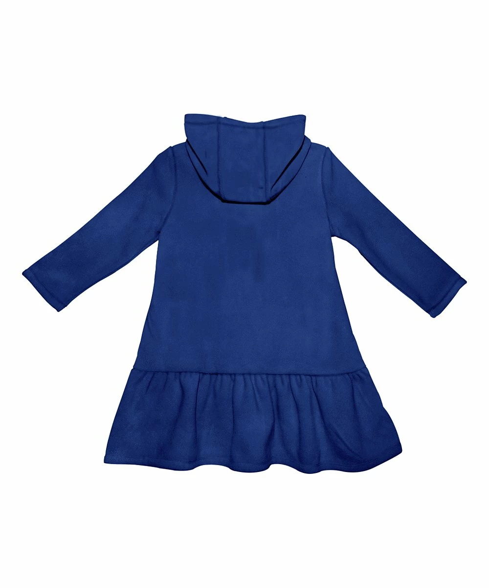 Flash Sale π Millie Loves Lily Navy Button-Up Hooded Swing π§₯ Coat - Toddler & π§ Girls For Kids π€© 2 Flash Sale π Millie Loves Lily Navy Button-Up Hooded Swing π§₯ Coat - Toddler & π§ Girls For Kids π€© - Image 2