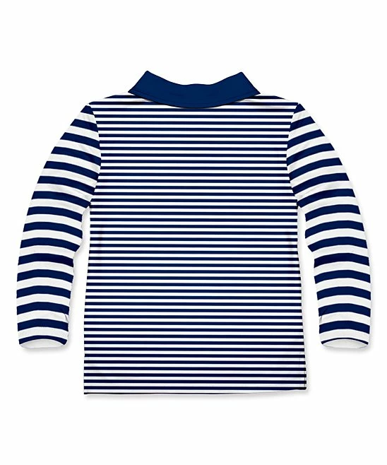 Best reviews of π Millie & Maxx Navy Stripe Pumpkin Long-Sleeve Polo - Infant, Toddler & Boys For Kids π₯° 2 Best reviews of π Millie & Maxx Navy Stripe Pumpkin Long-Sleeve Polo - Infant, Toddler & Boys For Kids π₯° - Image 2