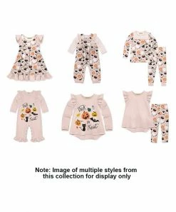 Promo π Little Millie Light Pink & Orange 'Scary' π§ Halloween Icons Ruffle-Trim Playsuit - Infant For Kids π₯° 7 Promo π Little Millie Light Pink & Orange 'Scary' π§ Halloween Icons Ruffle-Trim Playsuit - Infant For Kids π₯° -Little Millie-shop zu98388352 alt 3 tm1628717684